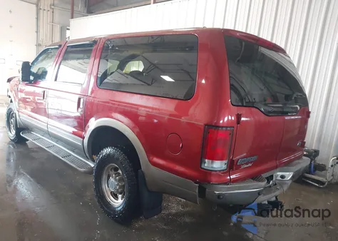 2001 Ford Excursion Limited из США, поврежденный, VIN 1FMSU43F81EC39431